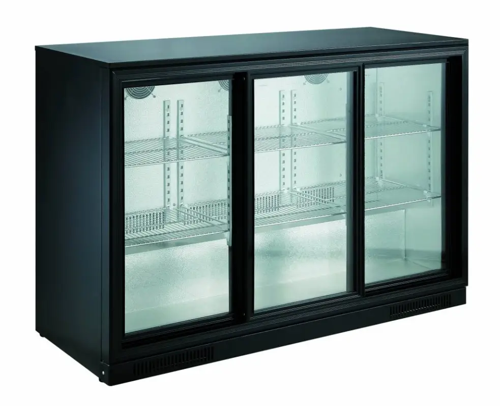 Tijdelijk Beschikbaar Combisteel Bar Koeler 3 schuifdeuren 90x135x50 cm