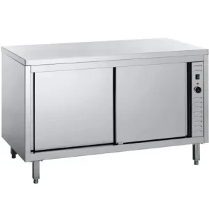 Combisteel Bordenwarmhoudkast 2 deurs | 160x70x85 cm (bxdxh) Fabrieksprijs