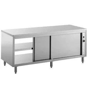 Korting Combisteel Doorgeef Warmhoudkast | 200x70x85 cm (bxdxh)