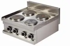Combisteel Elektrisch fornuis | 4-pits Uitverkoop