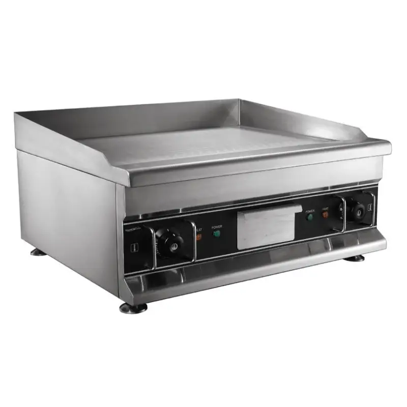 Tijdelijk Beschikbaar Combisteel Elektrische Grillplaat Geribbeld | 60x52cm