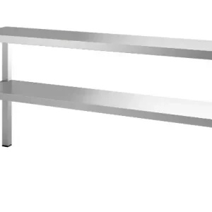 Gecertificeerd Combisteel Etagere Dubbel 100x35x65 cm (bxdxh)