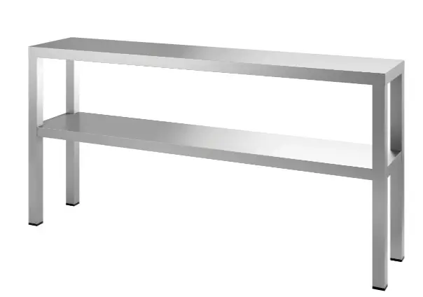Combisteel Etagere Dubbel | 180x30x65 cm (bxdxh) Beperkte Voorraad