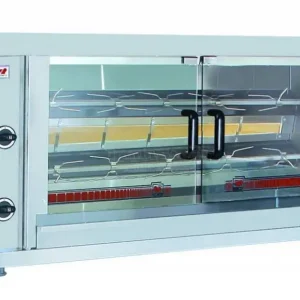 Gratis Retour Combisteel Gas Kippengrill | 2 spitten