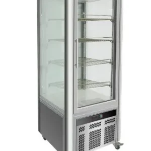 Betrouwbaar Combisteel Gekoelde gebaksvitrine 4 x 1/1 GN Roosters - 468 Liter