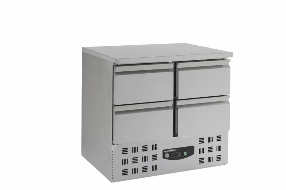 Combisteel Gekoelde RVS werkbank met 4 laden | 90 x 70 x 87 cm Veilige Betaling