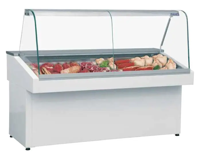 Koopje Combisteel Gekoelde vitrinetoonbank | 118 x 170 x 76,5 cm