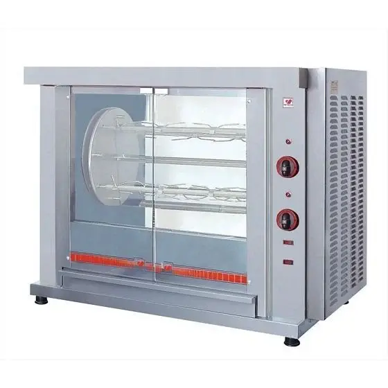 Combisteel Kippengrill Elektrisch 3 Spitten Express Levering