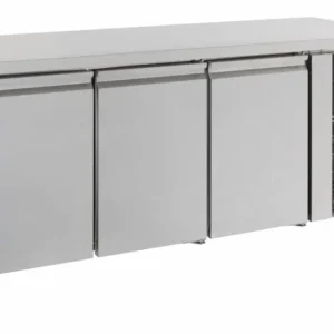 Combisteel Koelwerkbank 3 Deurs RVS | 123 x 48 x 56 cm Gereduceerde Prijs
