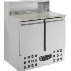 Betrouwbaar Combisteel Pizzawerkbank -2 DEUREN 90x70x110 cm