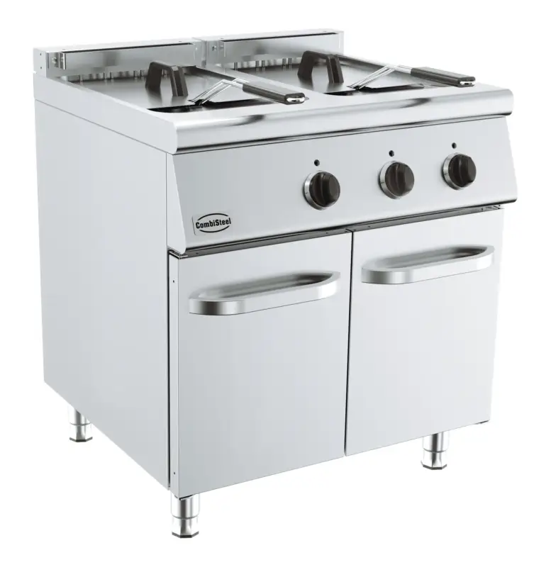 Uitverkoop Combisteel Professionele friteuse met onderstel - 2 x 10 Liter