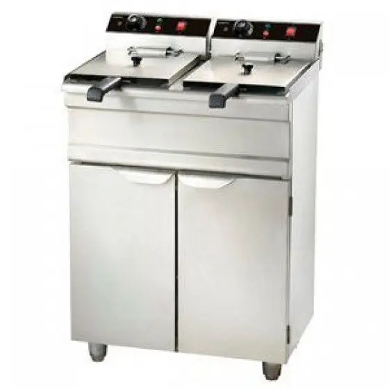 Combisteel Professionele Friteuse | Staand Model | 2 x 9 Liter Speciale Aanbieding