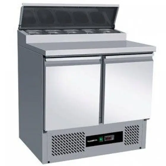 Combisteel Saladette 2 deurs 100,6x90,3x70 cm (HXBXD) Exclusieve Aanbieding