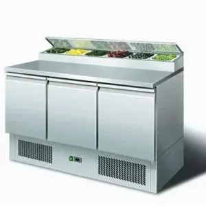 Goedkoop Combisteel Saladette 3 deurs 98x136,5x70 (HXBXD)
