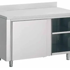 Bestel Nu Combisteel RVS Werkkast | Spatrand | 100x70x(H)85cm