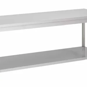 Lage Kosten Combisteel RVS werktafel met tussenschap | 7 Formaten