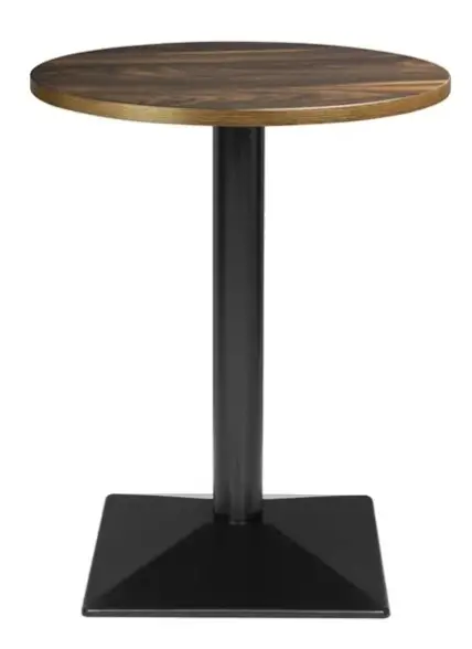BoleroComplete Tafel Rond Donker Hout Effect 600mm Direct Beschikbaar