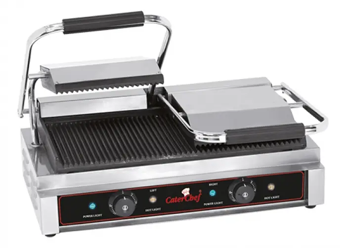 Uitverkoop CaterChefContactgrill | 50° tot 300°C | (H)19x57x32cm