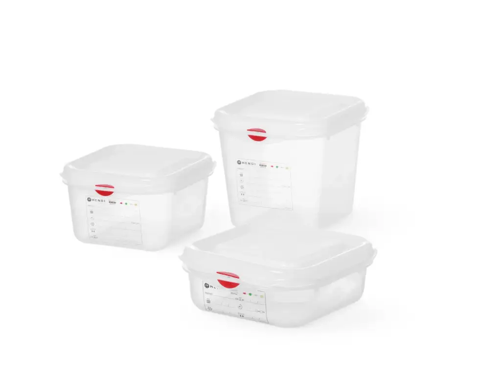HorecaTraders Container GN 1/6 | Polypropyleen | 3 formaten Lage Prijs