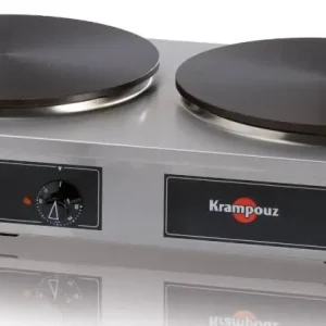 Krampouz Crepes 2 bakplaten rond | 3-4 uur gebruik Finale Uitverkoop