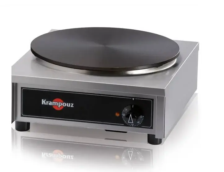 Krampouz Crepes bakplaat vierkant | 3-4 uur gebruik | 230 volt Laatste Versie
