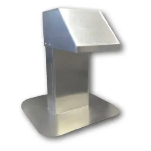 Beste Prijs HorecaTraders Dakdoorvoer | Aluminium | 12x25 cm | 1 uitgang