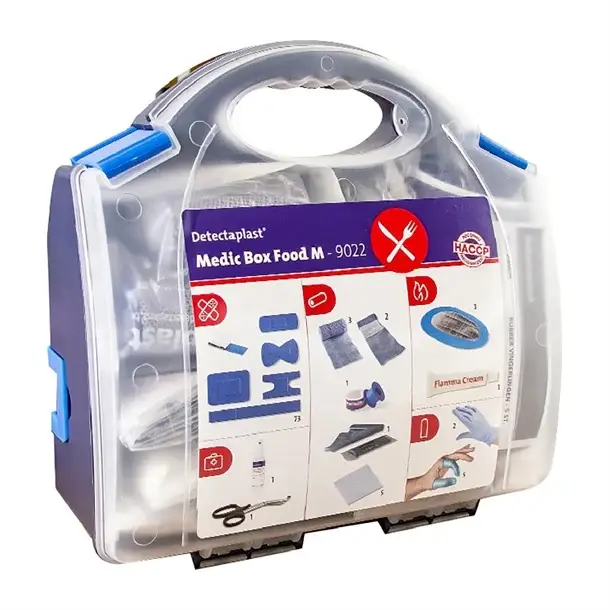 Weekendaanbieding HorecaTraders Detectaplast EHBO-doos | voedsel