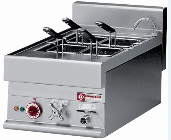 HorecaTraders Pastakoker Elektrisch RVS 400V 6kW Seizoensaanbieding