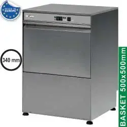 Meest Verkocht HorecaTraders RVS Dubbelwandige Vaatwasmachine 3kW