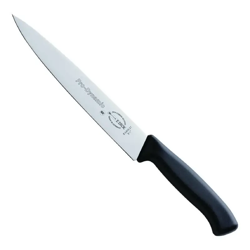 Dick Vleesmes zwart | 21 cm Hoge Kwaliteit