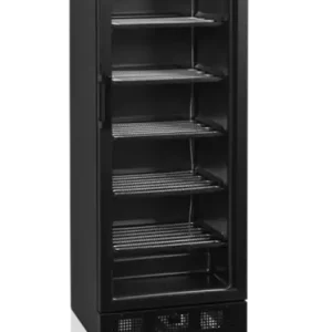 Actieprijs HorecaTraders Display vrieskast | Zwart | 270L | 59.5x64x(h)198 cm