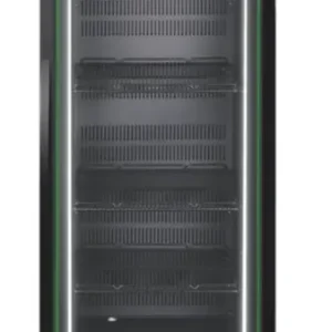 Lage Prijs Husky Displaykoeler met Scharnierdeur | 364 Liter | Zwart | 719 x 650 x 1985 | Energieklasse A