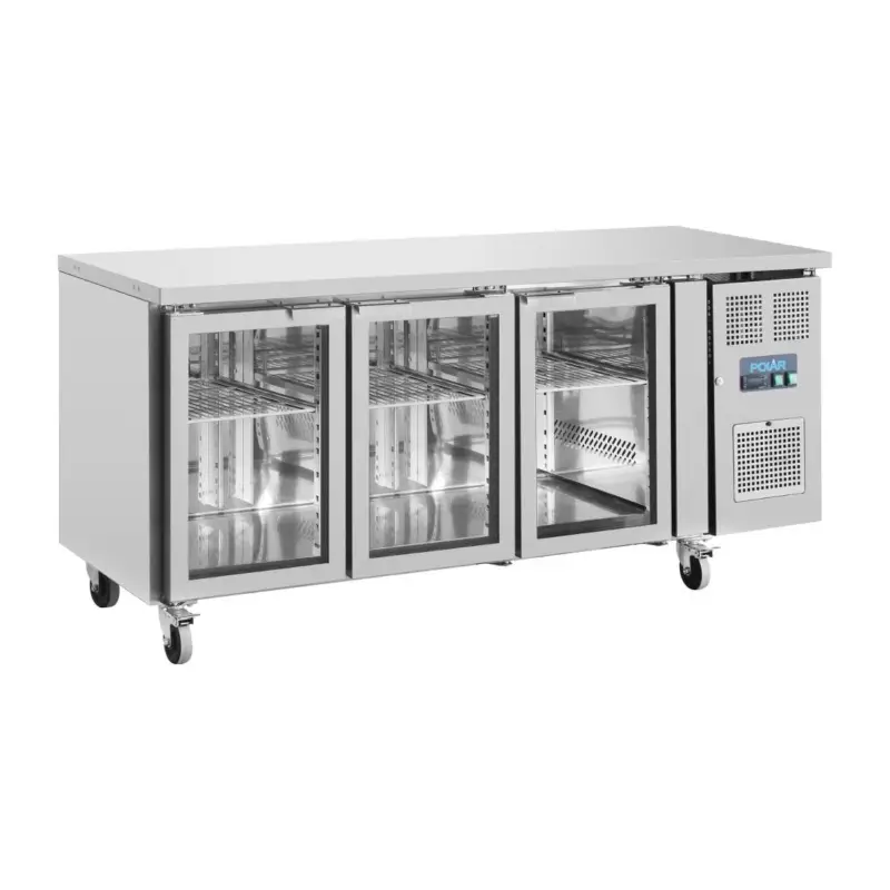 Polar Displaykoeling | Driedeurs | 358L | U-Serie Uitverkoop