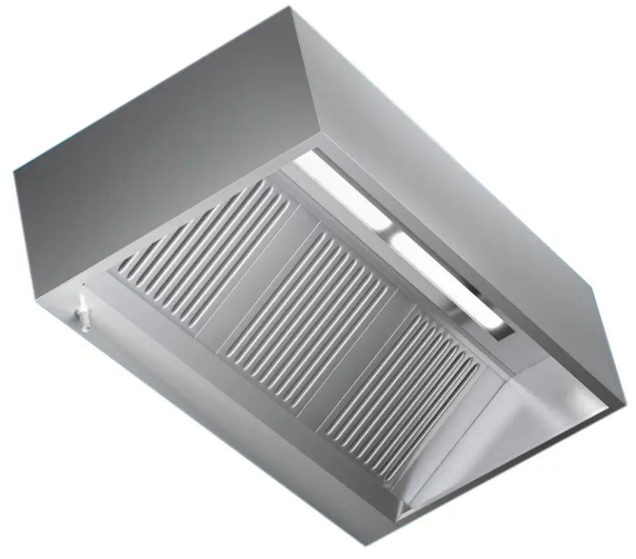 Combisteel Doosmodel Afzuigkap | 200 x 110 x 45 cm Bestel Nu