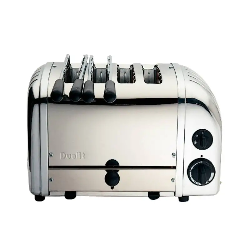 Dualit Dualit 2 x 2 combi toaster RVS | 4 sleuven Weekendaanbieding