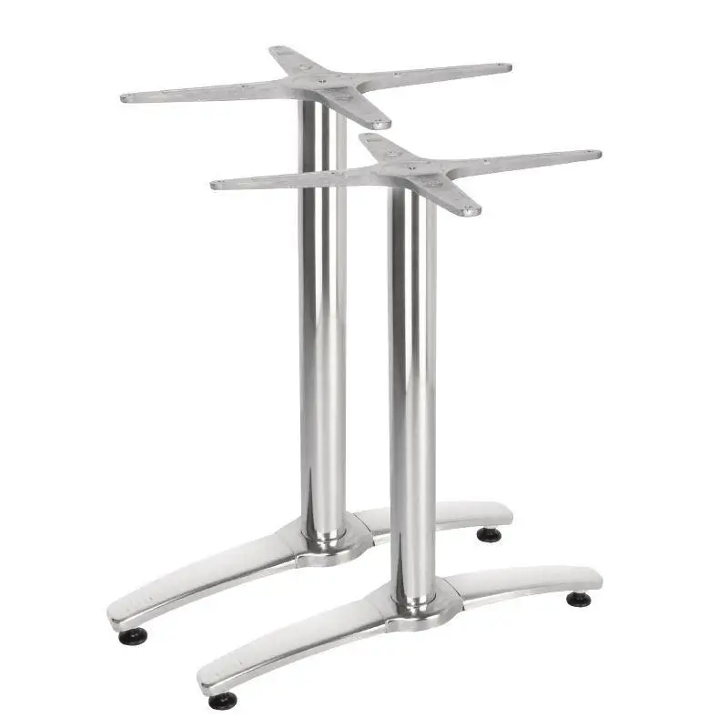 Bolero Dubbele aluminium tafelpoot 68 cm hoog Snelle Levering