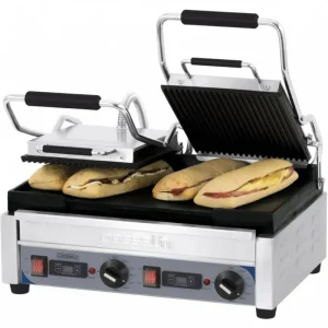 Populair Casselin Dubbele Elektrische Panini Grill | 45x24cm