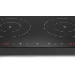 Hendi Dubbele Inductiekookplaat | 230V | 60,8 x 37 x 6,1 cm Weekendaanbieding