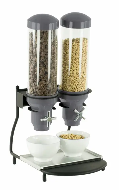 Casselin Dubbele muesli dispenser | 2 x 3 liter Speciale Aanbieding