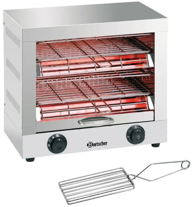 Koop Online Bartscher Dubbele toaster gratineeroven