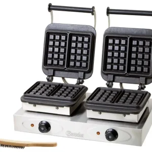 Speciale Aanbieding Bartscher Dubbele Wafelijzer Apparaat Professioneel