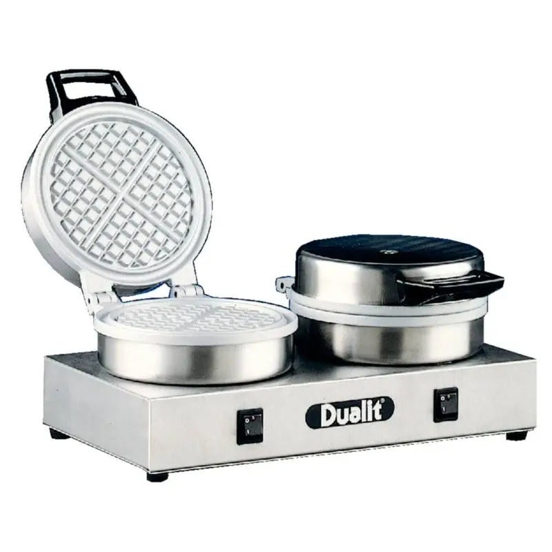 Dualit Dubbele Wafelijzer | 60 wafels p/u | 230V | Rond Express Levering