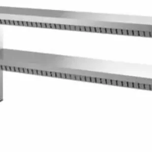 Combisteel Dubbele Warmhoudbrug | 120 cm Op = Op