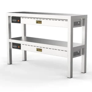 Combisteel Dubbele Warmhoudbrug | 6 Formaten | Halogeen verwarmd Voordeelprijs