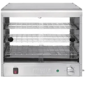 Beperkte Voorraad Buffalo Economy warmhoudvitrine voor 30 producten