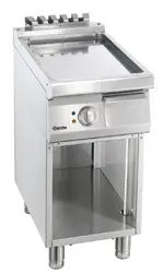 Bartscher Elektrische Bakplaat | Gladde Plaat | 45x90x85cm Direct Beschikbaar