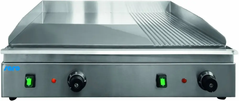 Saro Elektrische Bakplaat | RVS | 34 kg | 230 Volt Actieprijs