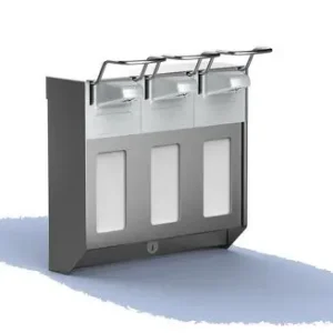 Must-Have HorecaTraders Triple RVS zeepdispenser | 3 x 500 ml