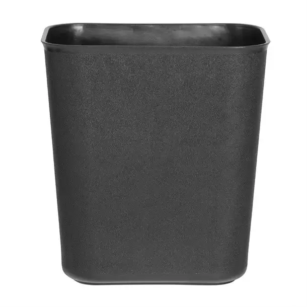 Bolero Hotel/kantoor prullenbak 8ltr zwart 26,5hx 24bcm Gereduceerde Prijs