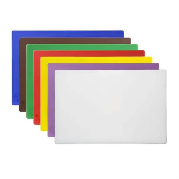Snelle Levering Hygiplas antibacteriële snijplanken | 7 zin | kunststof | 450 (L) x 300 (B) x 10 (H) mm